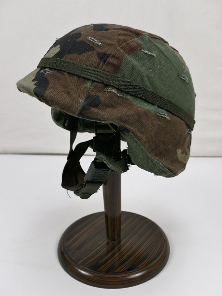 Nato Paratrooper Gefechtshelm Combat Helm Gr. M mit US Woodland Helmbezug