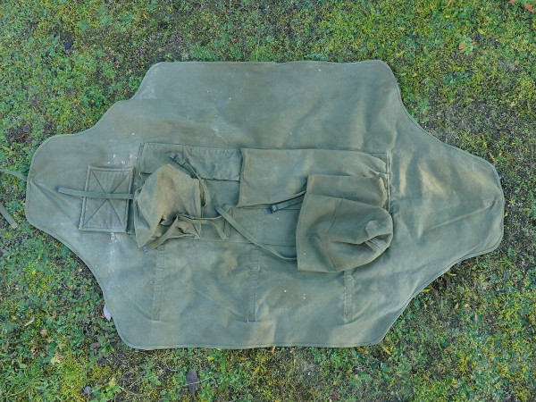 US ARMY Canvas Roll bag for TRC-7 Radio Funkgerät Set CW-50 Tasche