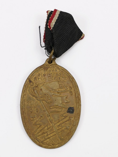 WK1 1914-1918 Kaiserreich Kyffhäusermedaille Blank die Wehr .....Medaille Auszeichnung