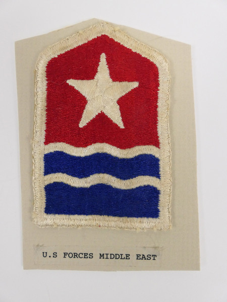 Original US ARMY WW2 Abzeichen Badge US Forces Middle East Patch - U.S. Command / Special Units