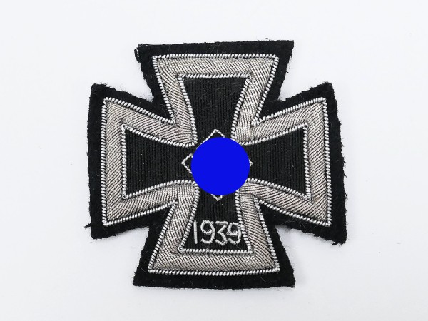Wehrmacht Eisernes Kreuz 1939 EK1 gestickte Stoffausführung