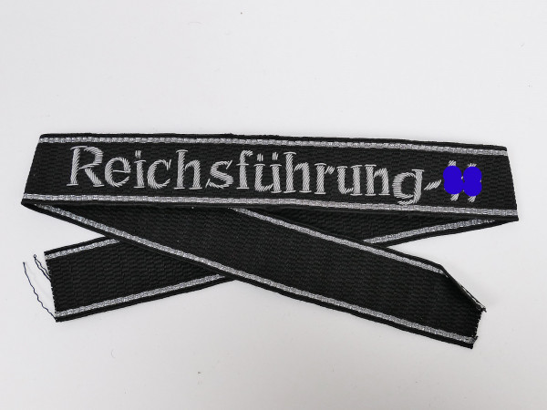 SS Ärmelband REICHSFÜHRUNG für Offiziere Handgestickt