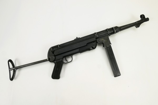 Wehrmacht MP38 Maschinenpistole Deko Modell Filmwaffe Metall Denix MP 38 #5