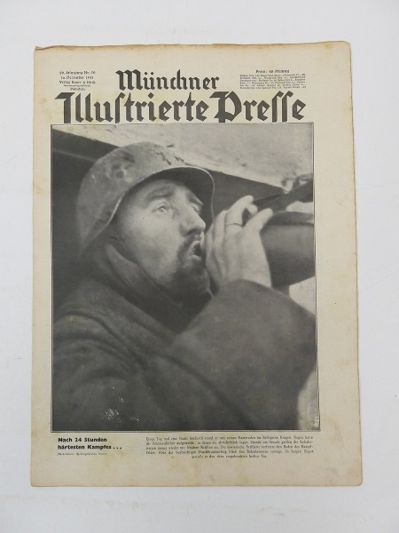 Münchner Zeitschrift Illustrierte Presse Zeitung JG20/Nr.50 Ausgabe 16.Dezember 1943