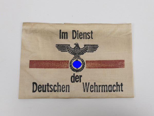Armbinde WK2 - Im Dienst der Deutschen Wehrmacht