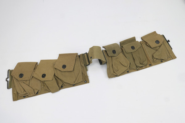 US Army WW2 Browning Automatic Rifle Cartridge Belt Cal .50