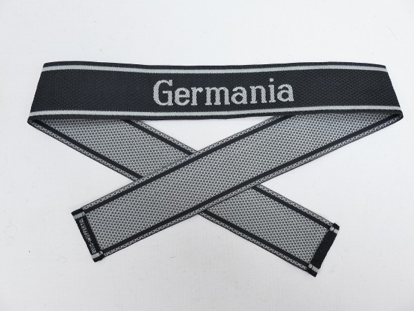 Wehrmacht Elite BEVO Ärmelband SS Regiment 2 GERMANIA Ärmelstreifen