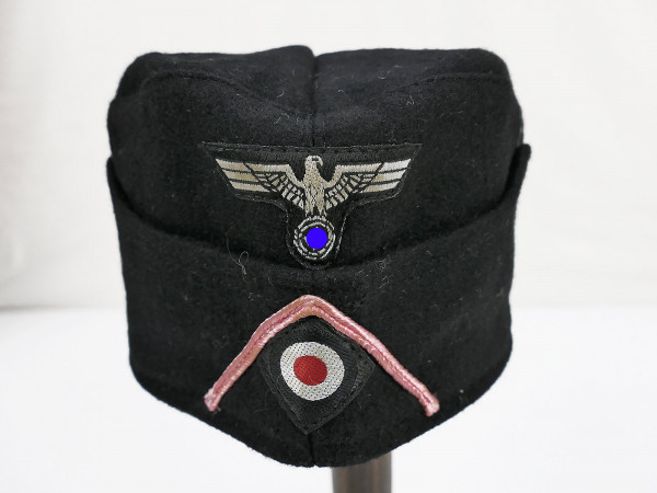 Wehrmacht Schiffchen Panzer Mannschaften Gr.58 mit Effekten Panzerschiffchen
