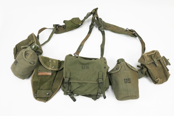 US Army Vietnam Sturmgepäck - Pistol Belt Bags Pouches Cover