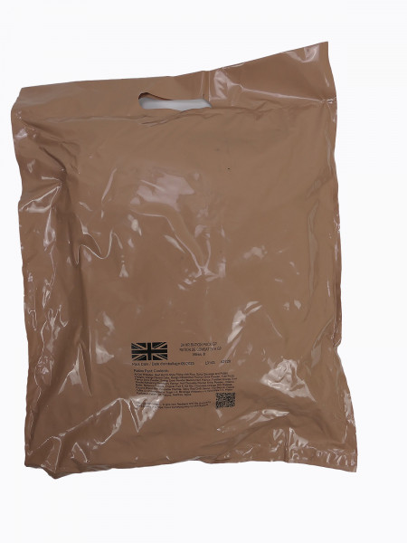 MENU 8 - 1x BRITISH ARMY EPA MRE 24 Hour GP Ration Pack Combat Verpflegung Notration