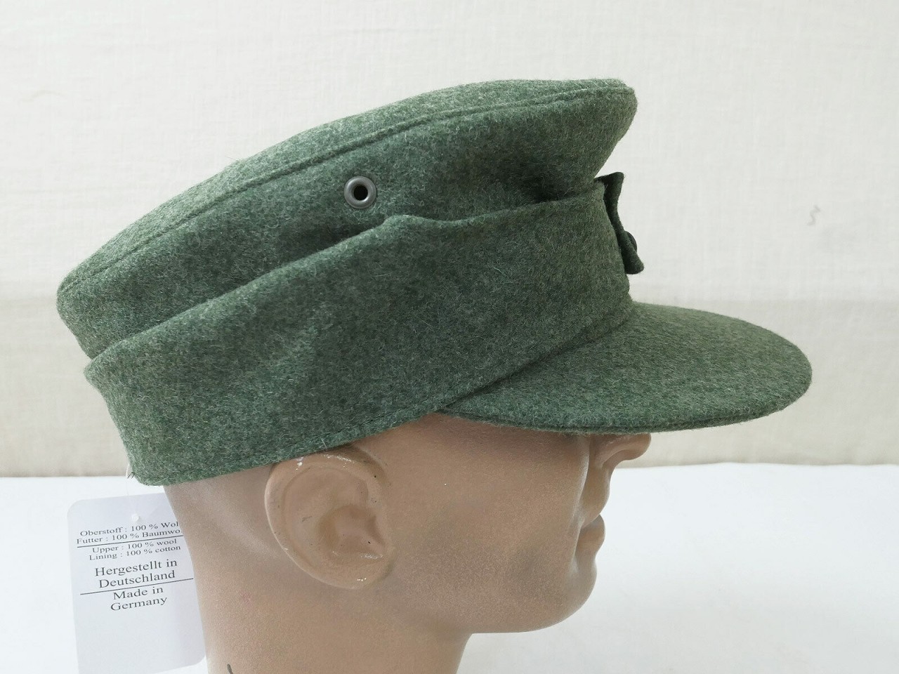 Wehrmacht Lubstein Feldmütze M43 Mannschaften + Uffz Baschlikmütze Erel ...