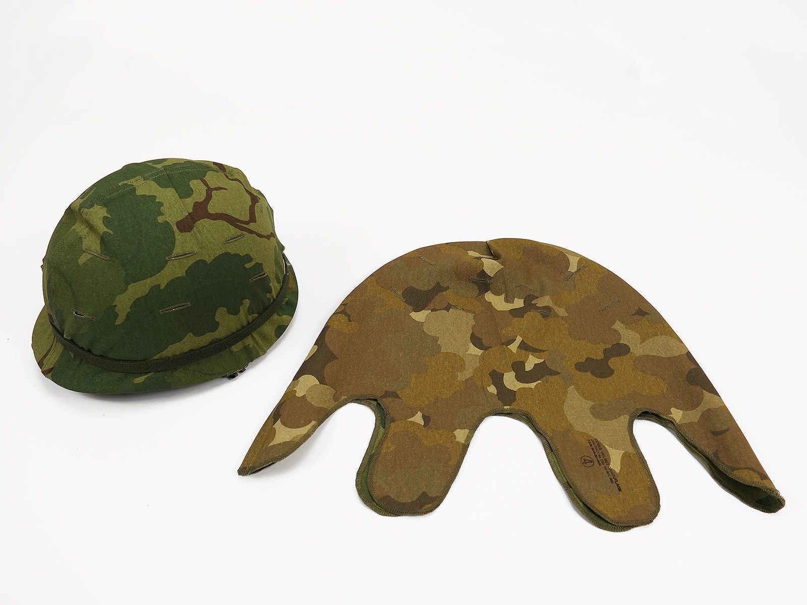 NEW US Army Mitchell Leaf Pattern Helmet Cover Reverseable M1 Stahlhelm ...