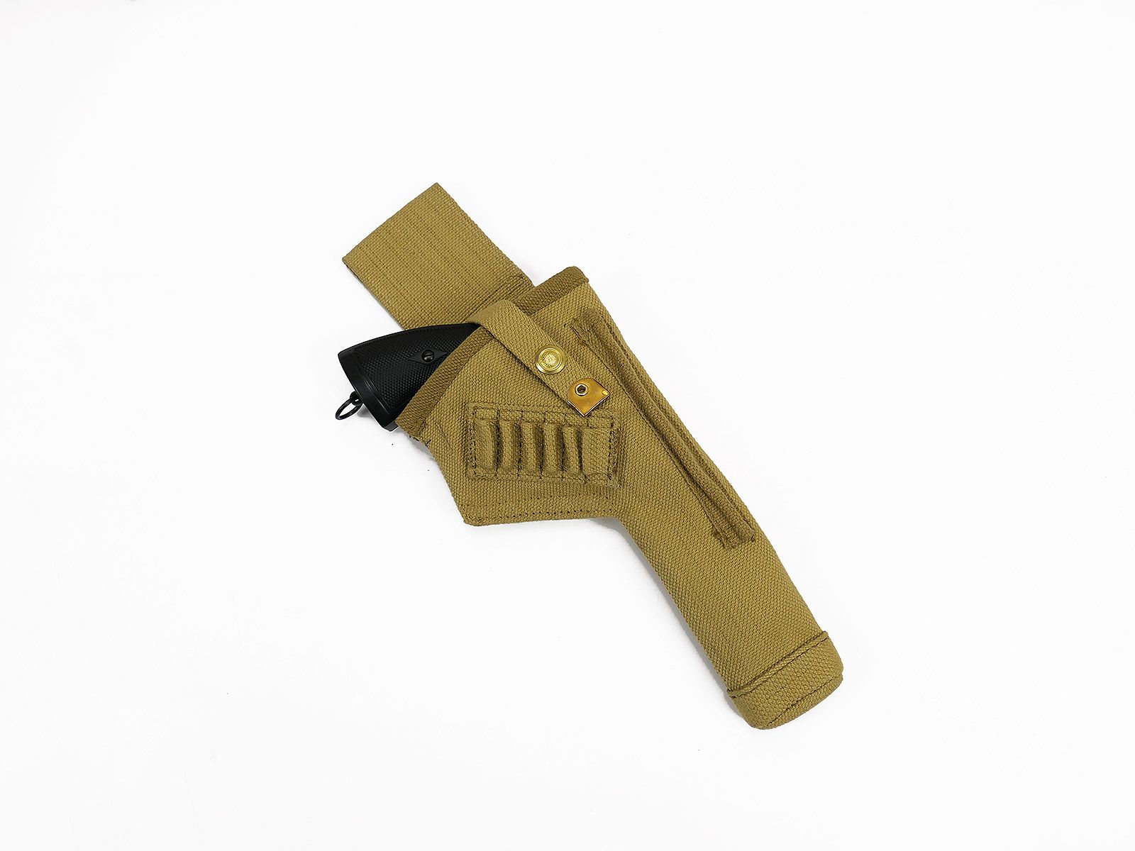 Epic Militaria Fondina In Pelle Per Rivoltella Webley – Replica Modello Britannico Seconda Guerra Mondiale (Marrone Scuro) - 5
