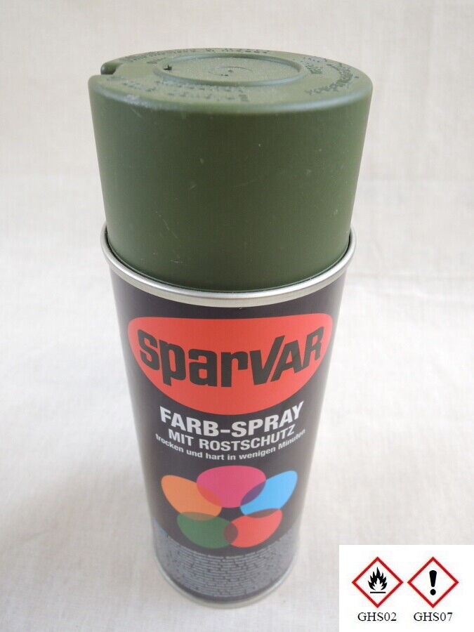 Lackpoint Autolack Spraydose 400ml – RAL 6003 Olivgrün Matt – 1K Lack